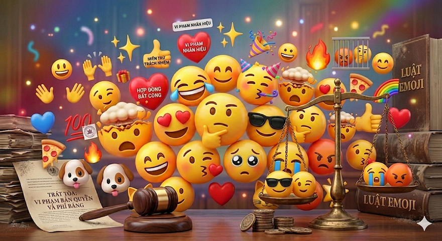 Emoji trong quan hệ ph&aacute;p luật - Cần lưu &yacute; những g&igrave;?